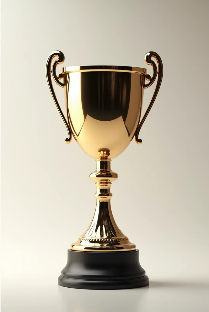 Individual football or soccer trophy