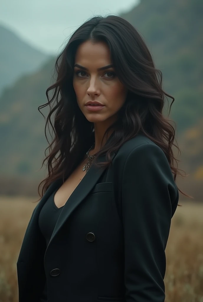 A video of a woman