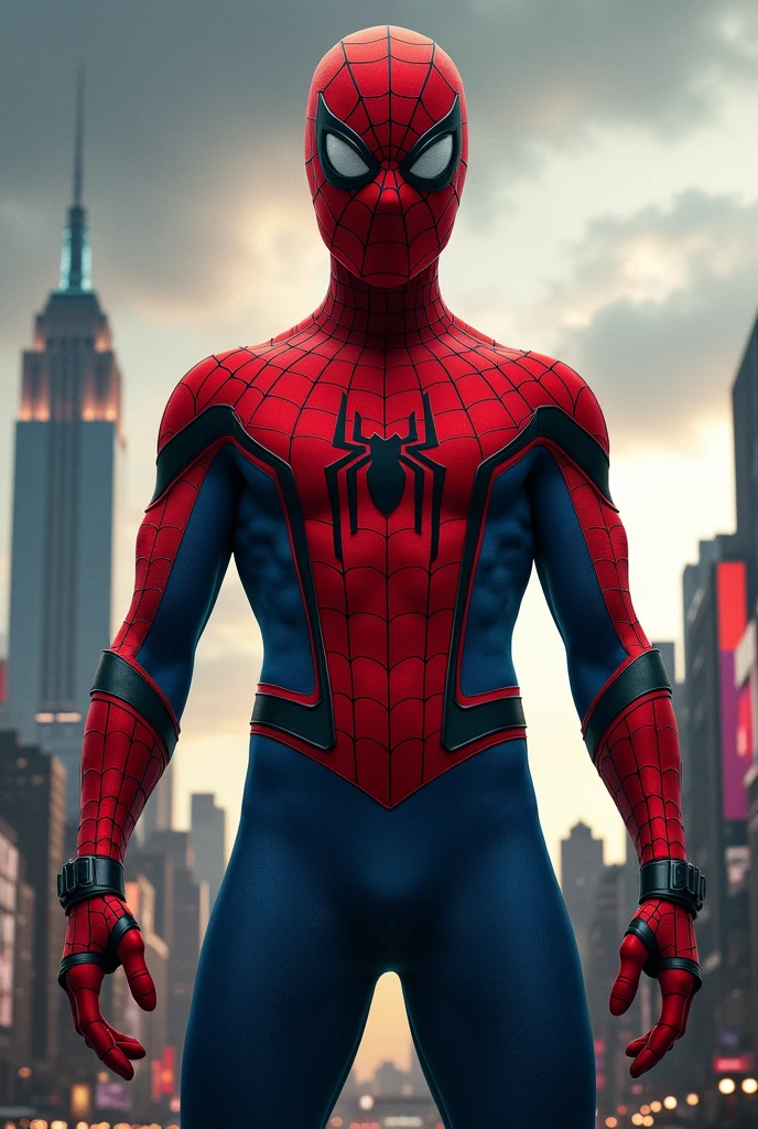 create a humanized image of the cover of the amazing spider-man movie