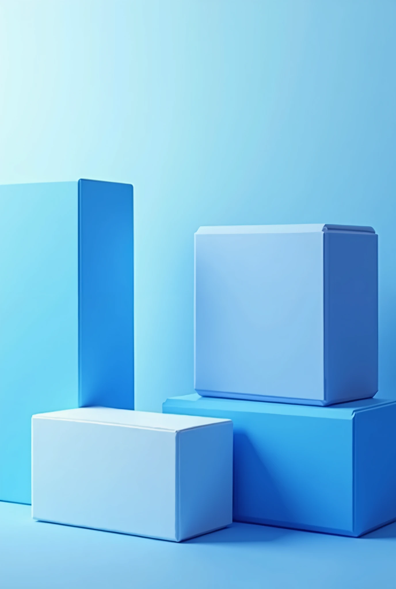 Design a color palette for the color matching in the education system app,Use color block cards,Mainly blue,Indicates the role of each color in the app。