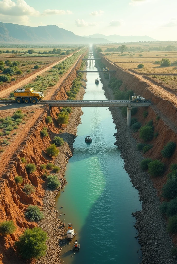 construction of irrigation systems