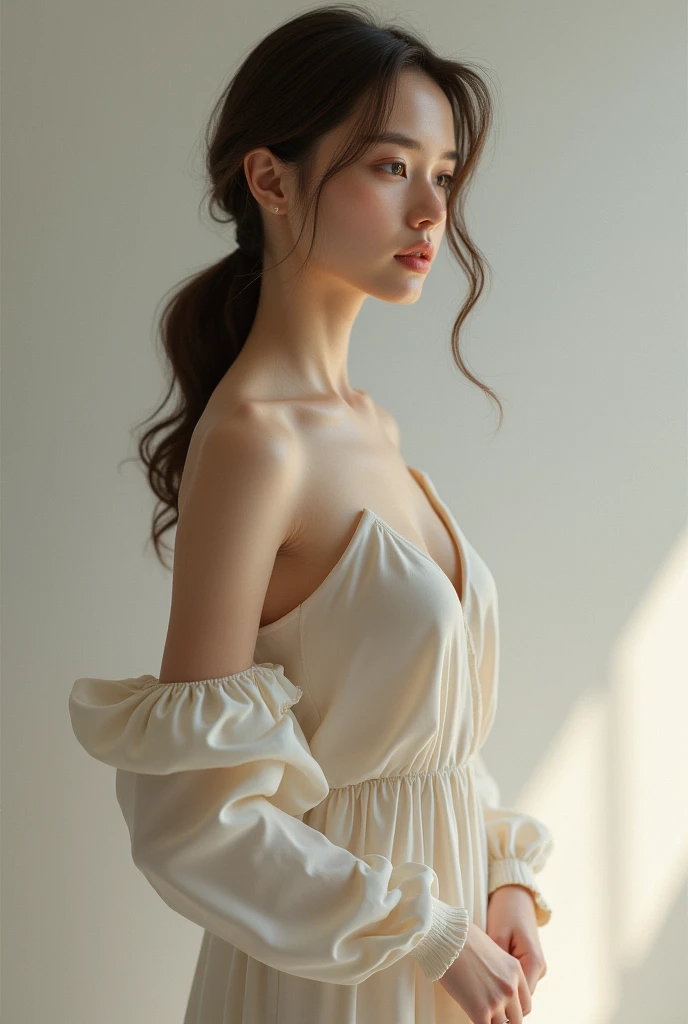 Nari - The group's visual, with an elegant and sophisticated style, representing the balance between strength and beauty.