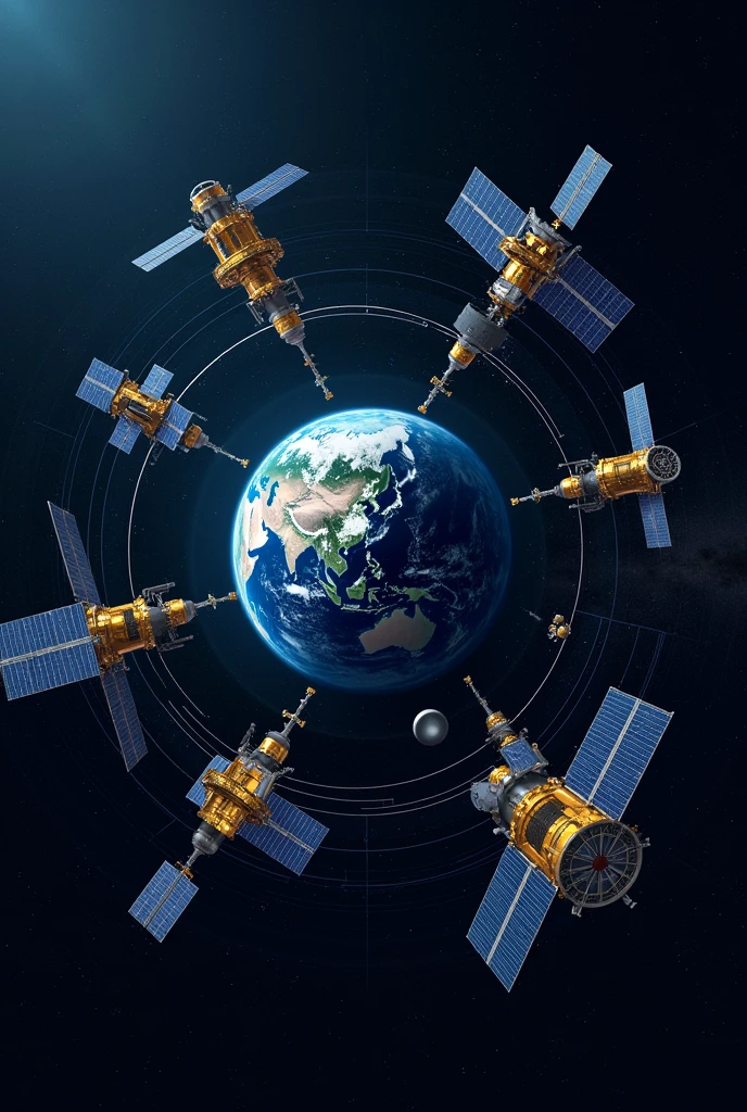 Satellite systems, GPS, Galileo, GLONASS (Russian), Beidou (chino).