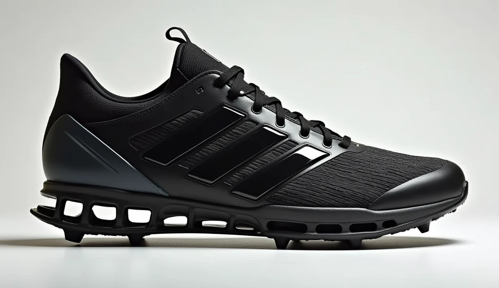 Spike shoe with 3 stripes