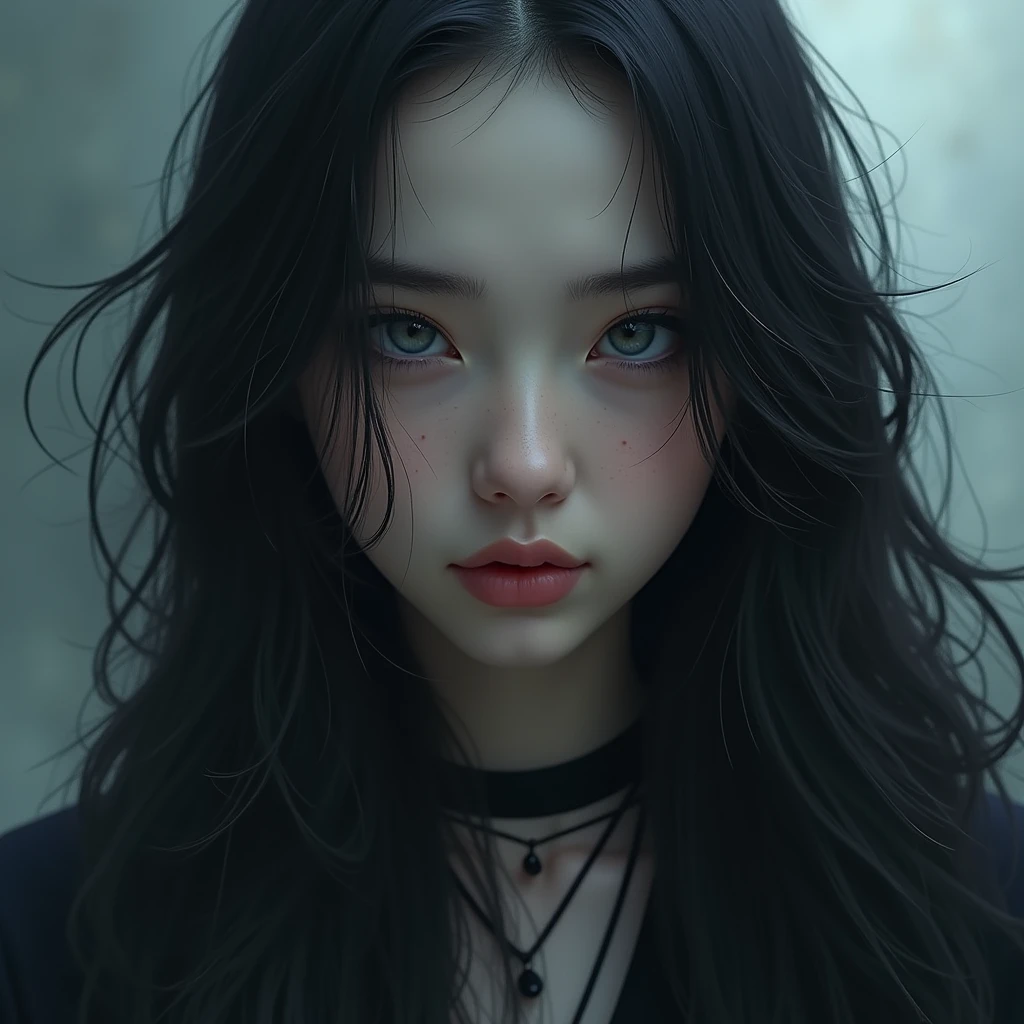 beautiful 2, black long hair, grey-blue eyes, masterpiece, (((No sleep:1.5))) (whiskey on the rocks:20) (blunt:300) ((skill enhance:2000))