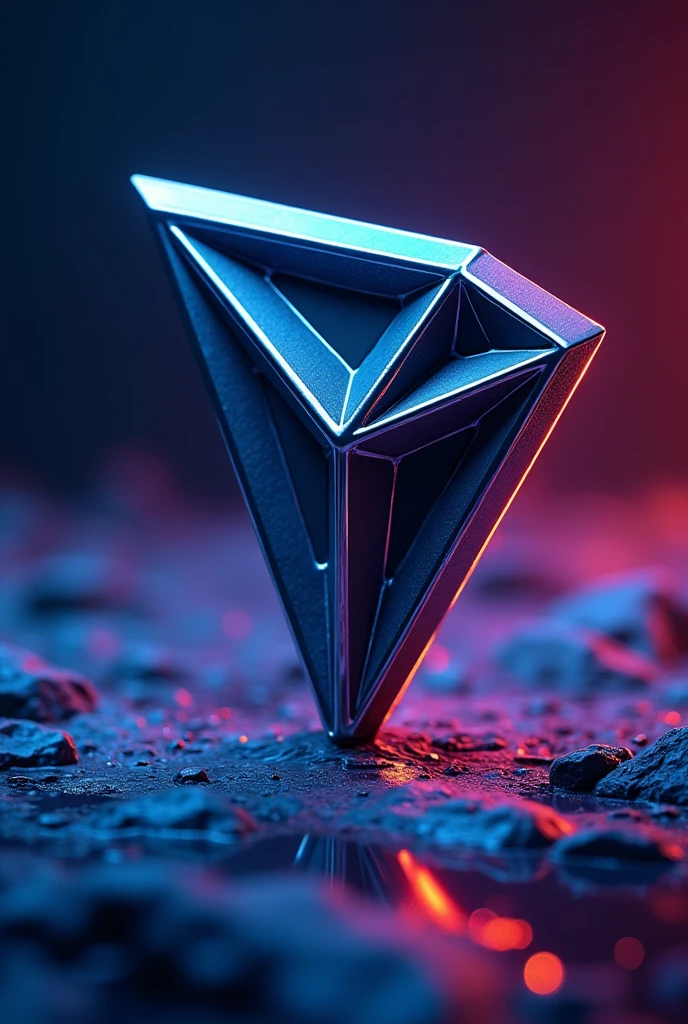 Believe me the icon of the tron cryptocurrency with its colors