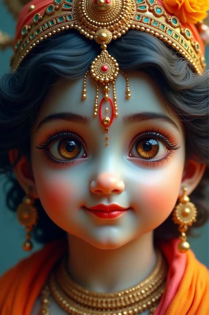 Nanha gopal, only face, Janmashtami