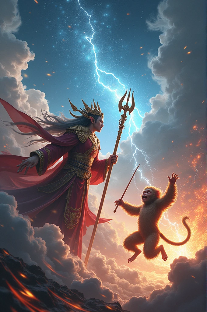 Erlang God vs. Sun Wukong