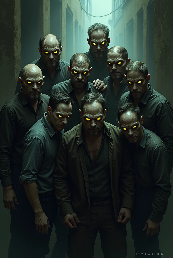 ten mens, naughty man, adult with yellow pupils