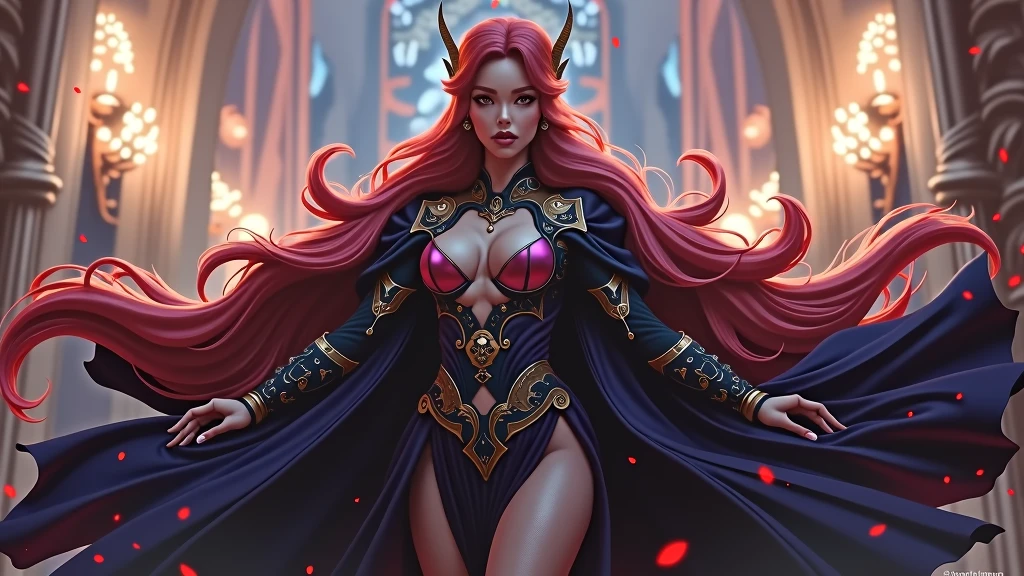 1girl, xayah, red-hair, detailed beautiful eyes, detailed beautiful lips, extremely detailed facial features and face, longeyelashes, intricate detailed clothing, fantasy, digital art, concept art, highly detailed, masterpiece, 8k, photorealistic, hyper detailed, vibrant colors, dramatic lighting, cinematic