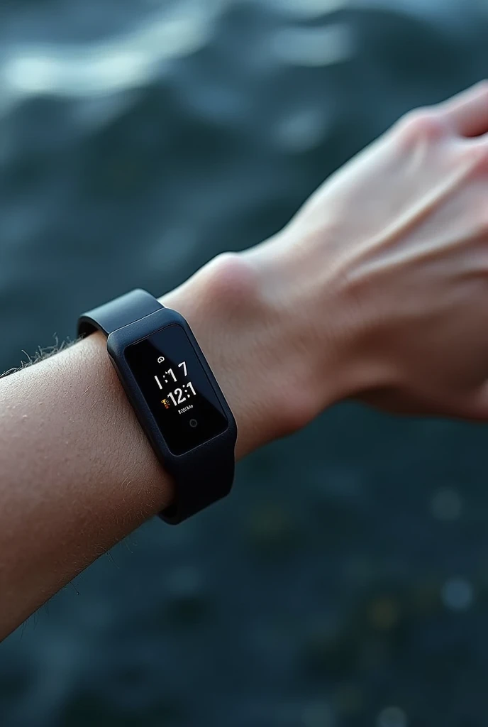 Wrist band, bracelet, health monitoring