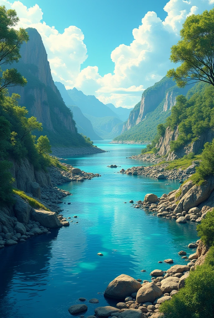 The design must incorporate the five basic elements of visual communication:
point,Line,form,texture,Space and it should be the subject of the Campaign against the pollution of rivers and lakes