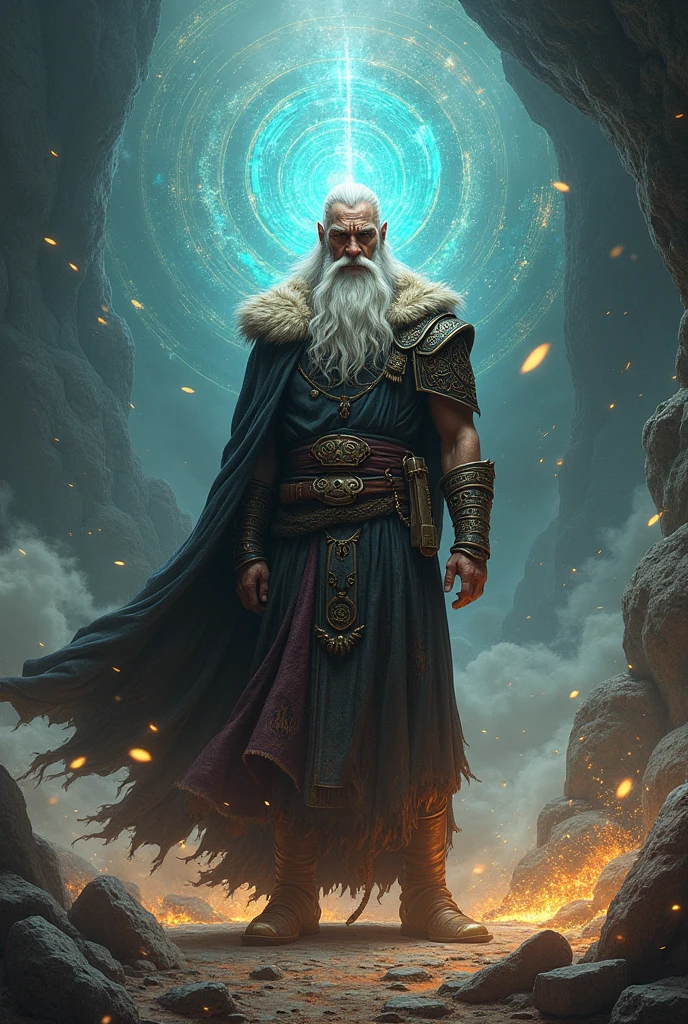 Norse god Odin,warrior,karo,magic ammosphere,god with one eye