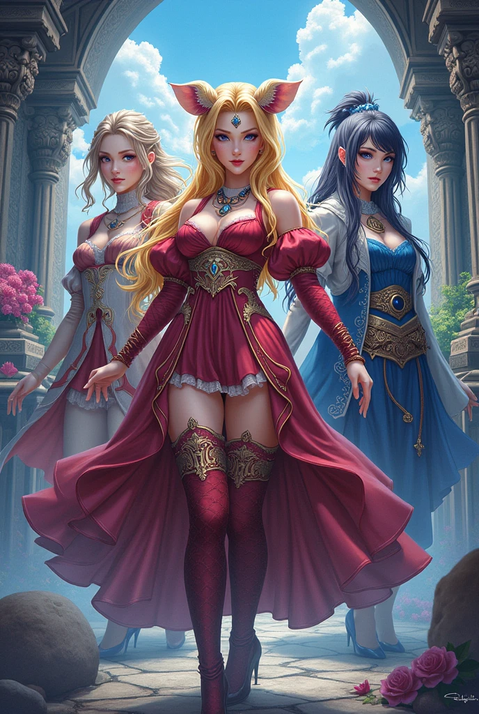 from the previous image, create one more in a fanart style