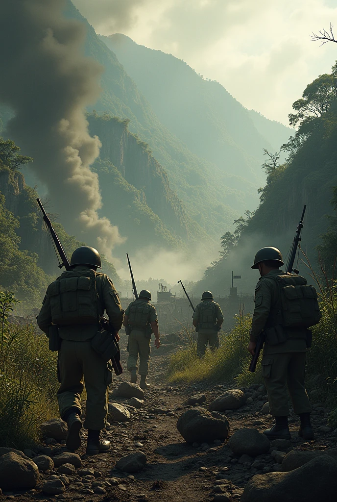 It generates an image of the thousand-day war in Colombia. You couldn&#39;t make another one that comes closer to the subject, a little more like the civil conflict. 