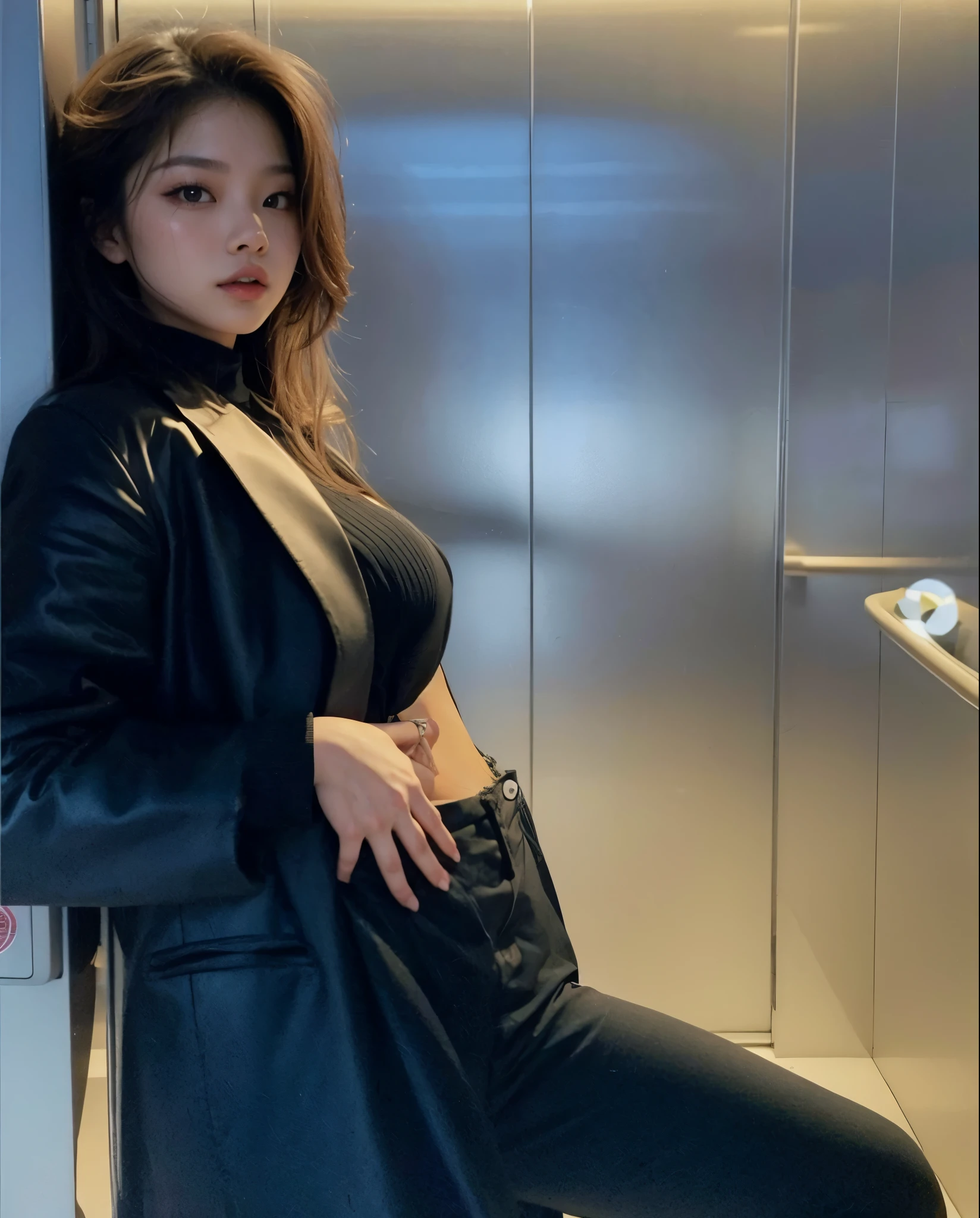 schwarzes Haar, Madison Beer, Nicola Cavanis, 8K, Top quality, Komplizierte Details, Ultra-Details, ultra high resolution, Meisterwerk, Nahaufnahme, (full entire body: 1.1), Schlank, smil, (Schminke: 0.4), (Flauschige blaue Augen: 1.21), blue Eyeull body)), 1girls, nur, 1 girl, full entire body, ((full entire body)), Nahaufnahme, , ((hoch)), (((fit body))), (((Schlankes Gesicht))), Scharfes Gesicht, Scharfes, augenloses Haar, Lange Haare)) , (detailliertes Gesicht), Scharfes Gesicht, kleine Lippen, standing, student outfit, (student outfit), ((student outfit)), (((student outfit))) detailliertes Gesicht, Detaillierte Brust, , large chest, detail, , Beautiful girl with accentuated slender abs: 1.4, Sixpack Bauchmuskeln: 1.4, Bust Botox, big, Perfect Body, Detail Bein, (((schwarzes Haar))), ((schwarzes Haar)), (schwarzes Haar), lecture hall, (lecture hall), ((lecture hall)), (((lecture hall))), 