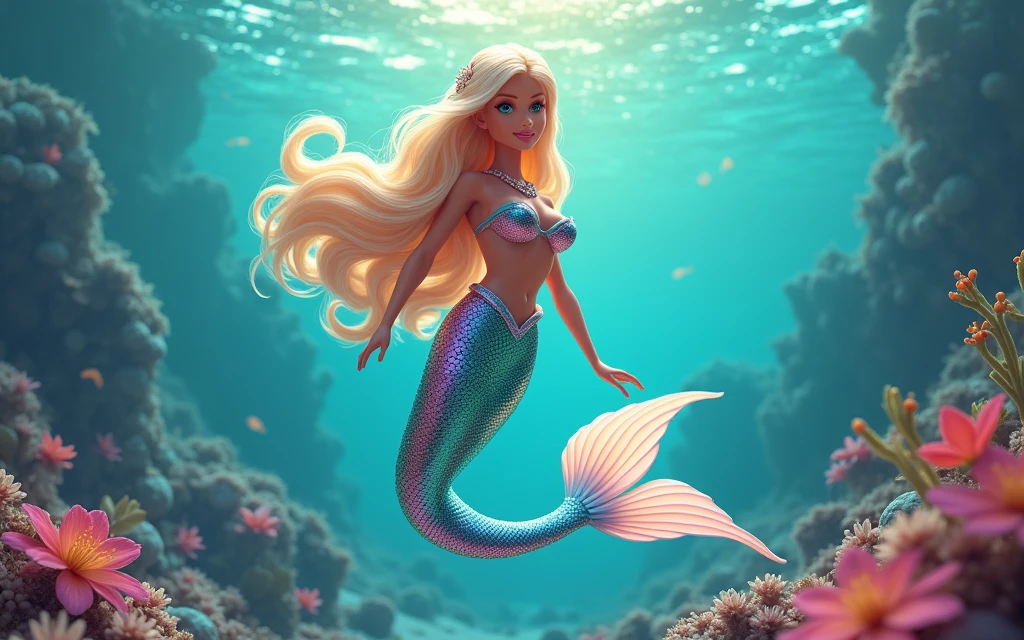 Barbie version old mermaid movies