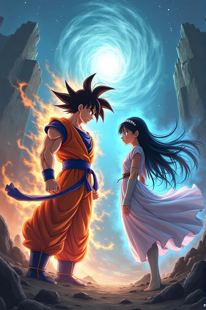 Goku and Nezuko 