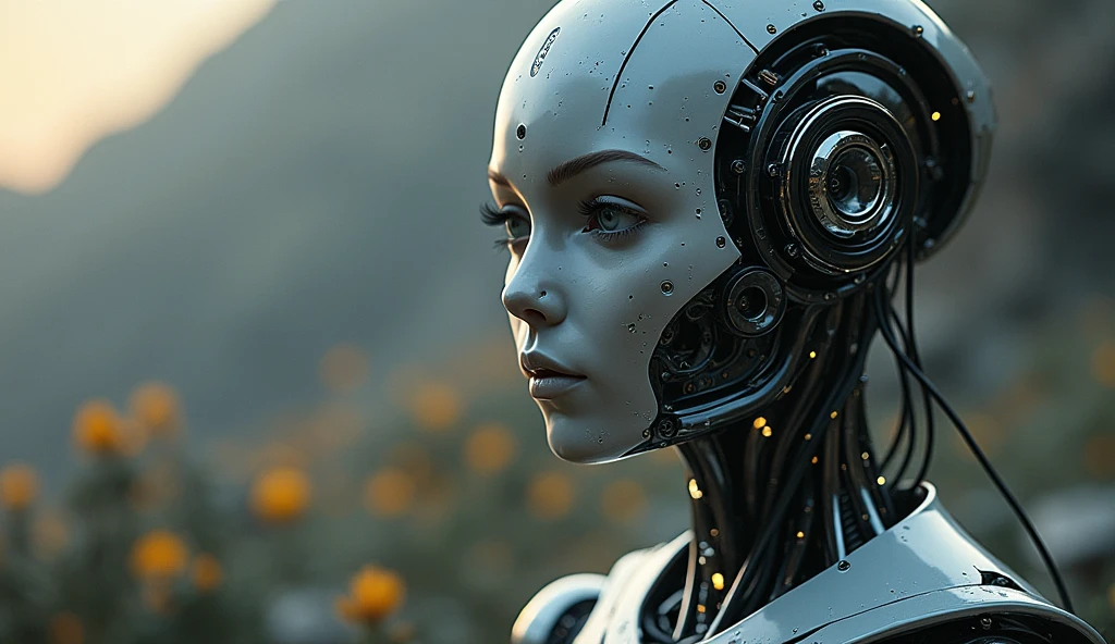 Ai robots , rulling on earth and making human slaves destroying humanity