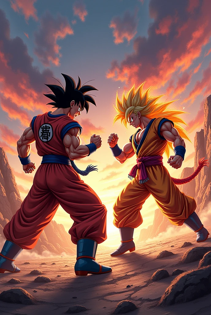 Goku vs satan