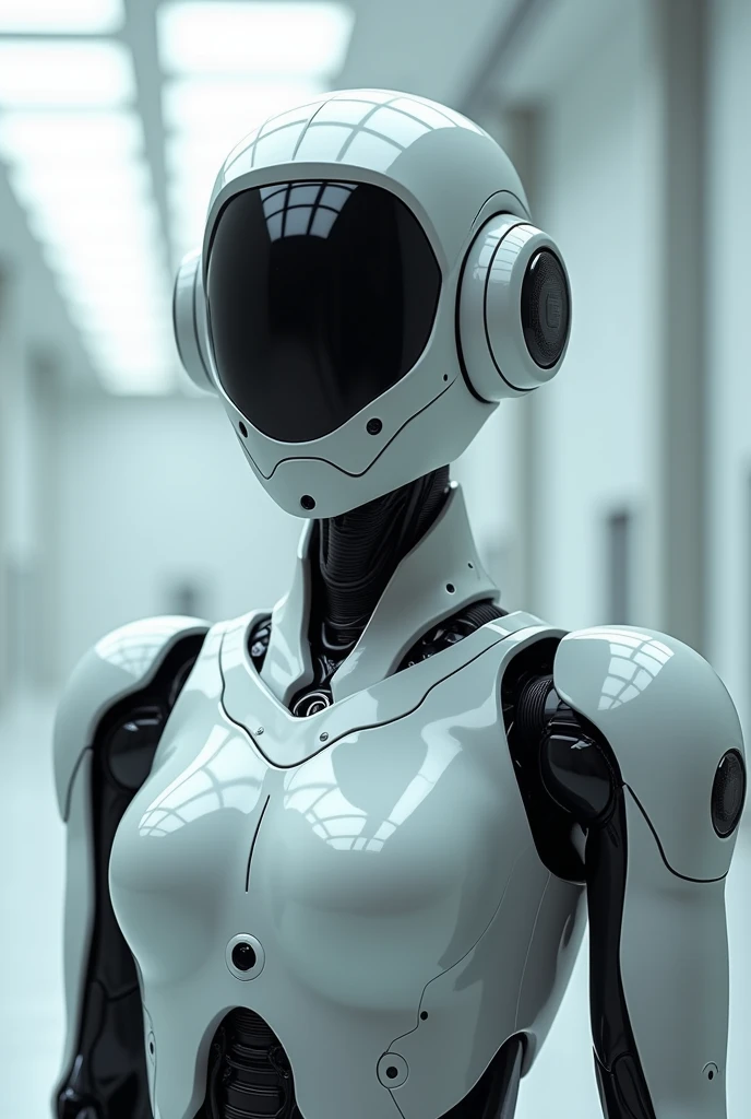 robot with microphone