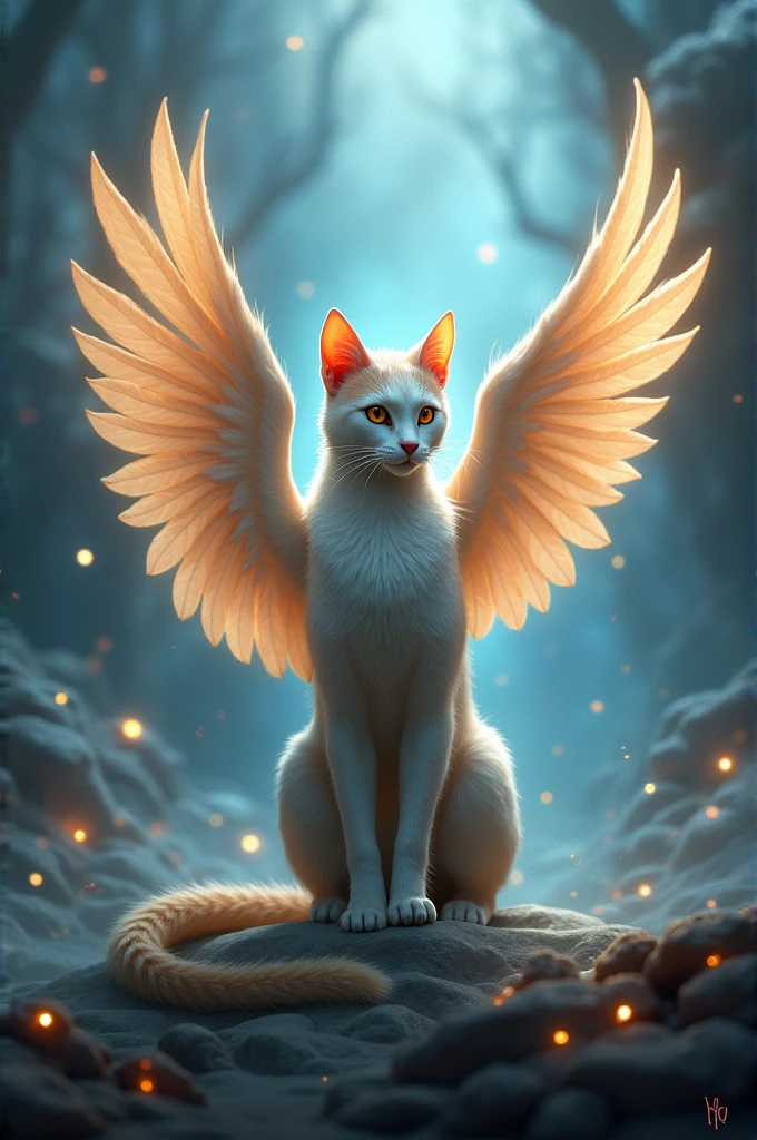 Cat with wings