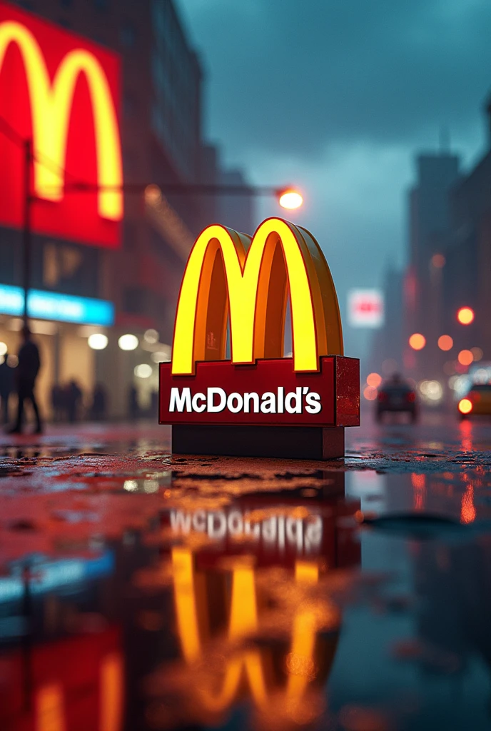 Take a photo that has the McDonald&#39;s company on it, the company cacau show and google at the same time. I need a really creative photo