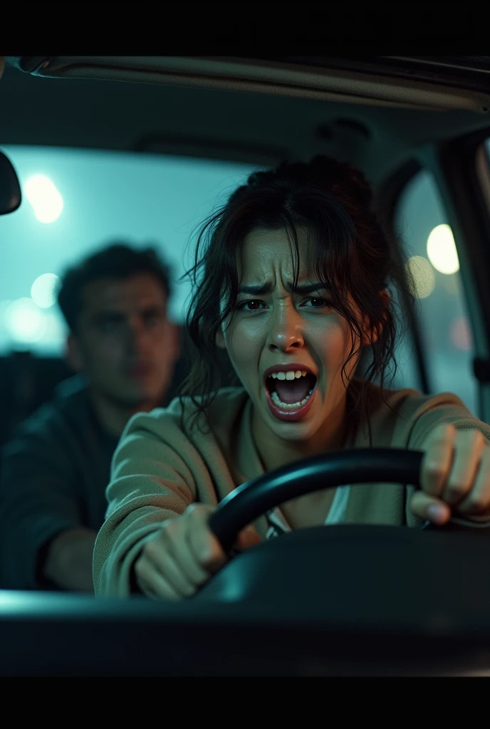 Girl kill boy girl driving car