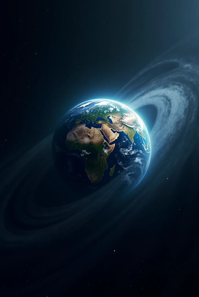 Rotational motion of the earth in space
