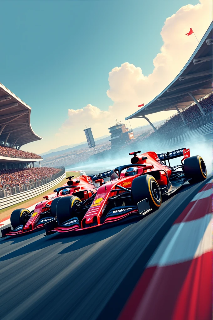 Create a F1 thumbnail for highlights of dutch grand prix 2024 in 9:16 ratio