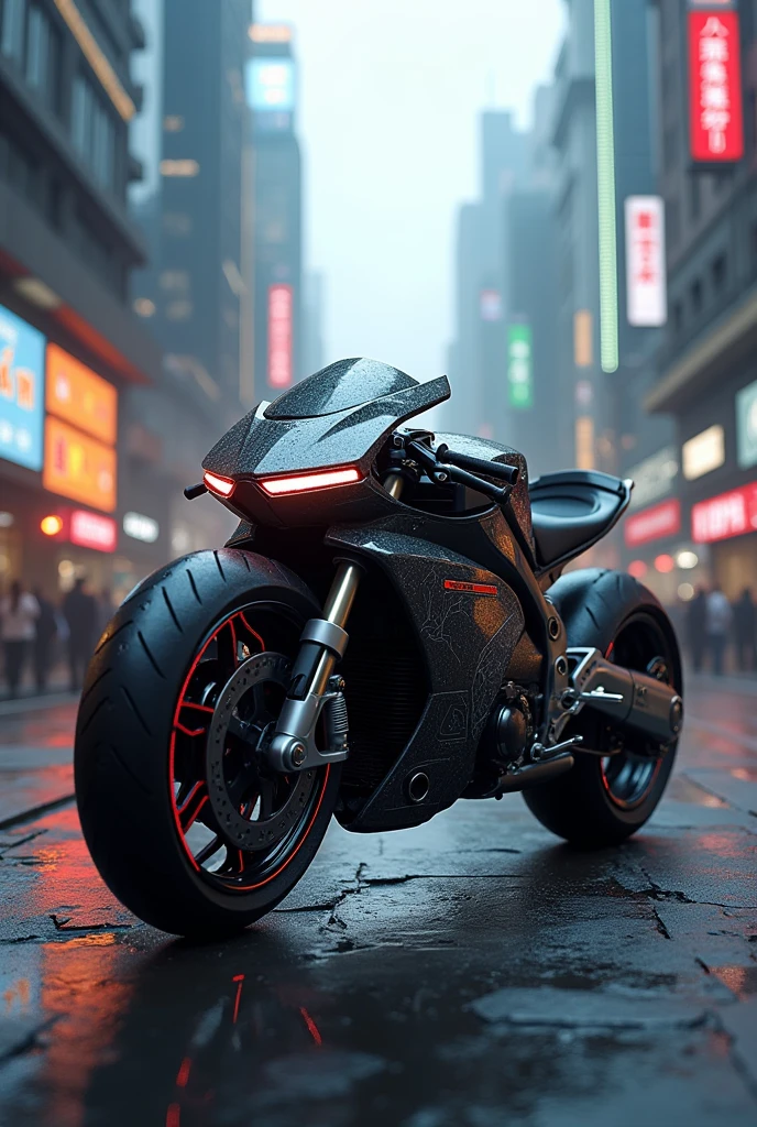 Empire arsen II motorcycle with ironman armor