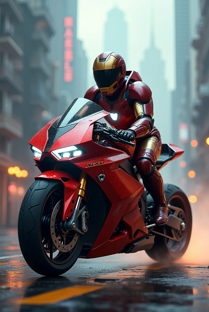 Ironman Armor Motorcycle