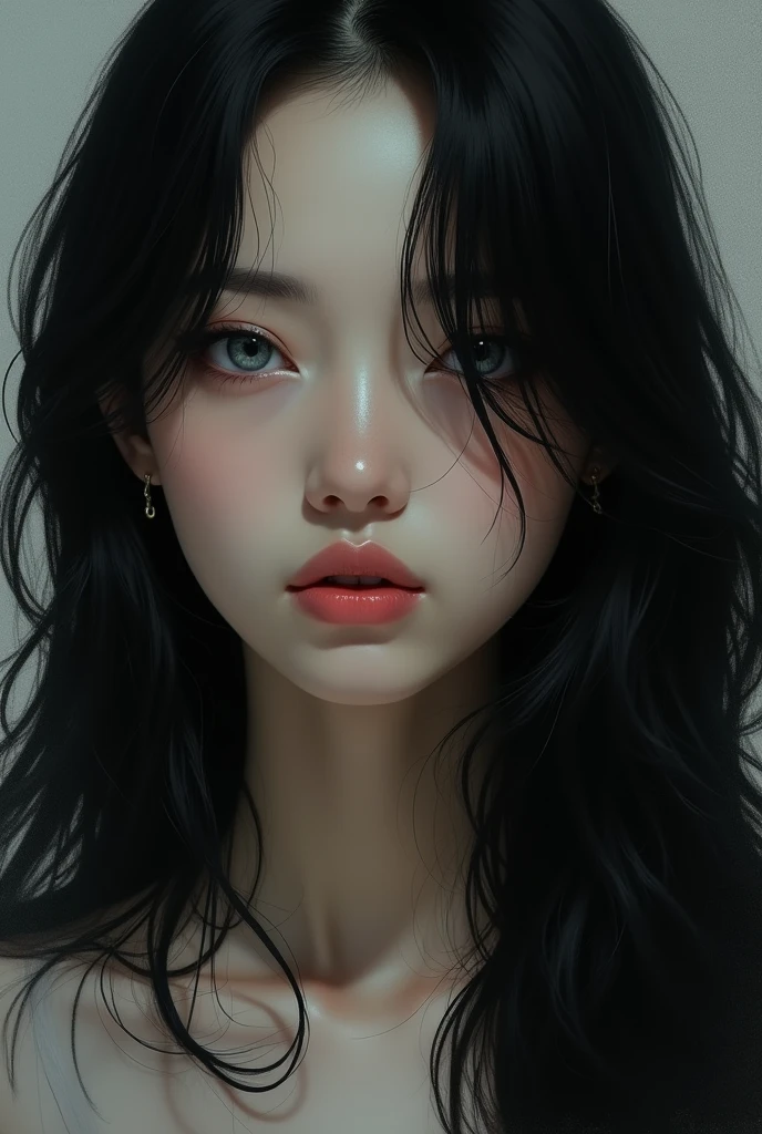 beautiful 2, black long hair, grey-blue eyes, masterpiece, (((No sleep:1.5))) (whiskey on the rocks:20) (blunt:300) ((skill enhance:2000))