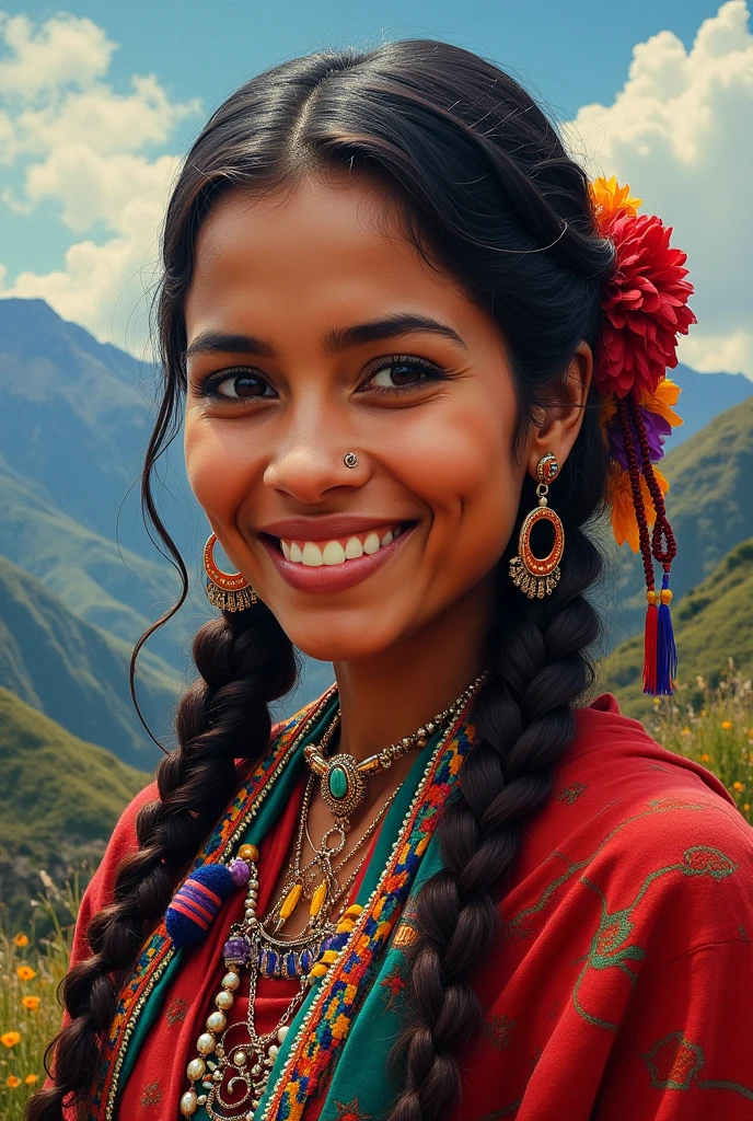 1 woman from Bolivia 