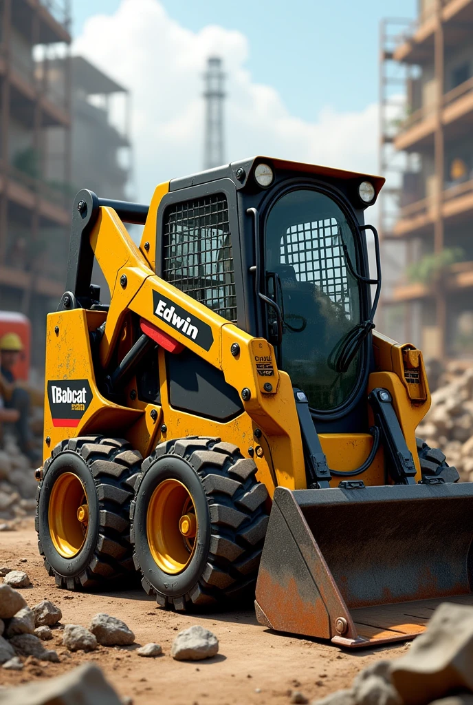 Bobcat ???? steer loader named Edwin