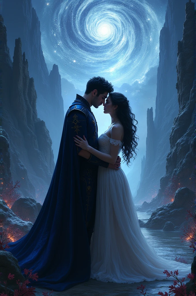 Rhysand and Feyre from the Acotar saga