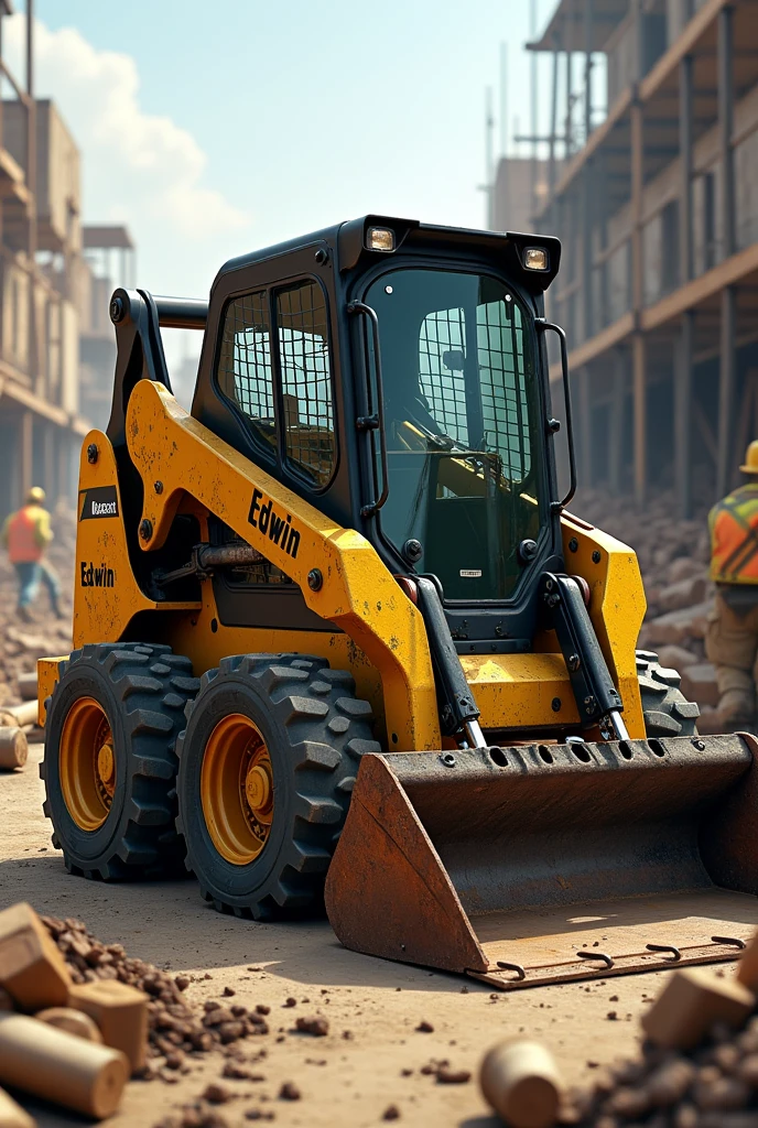 Bobcat ???? steer loader named Edwin