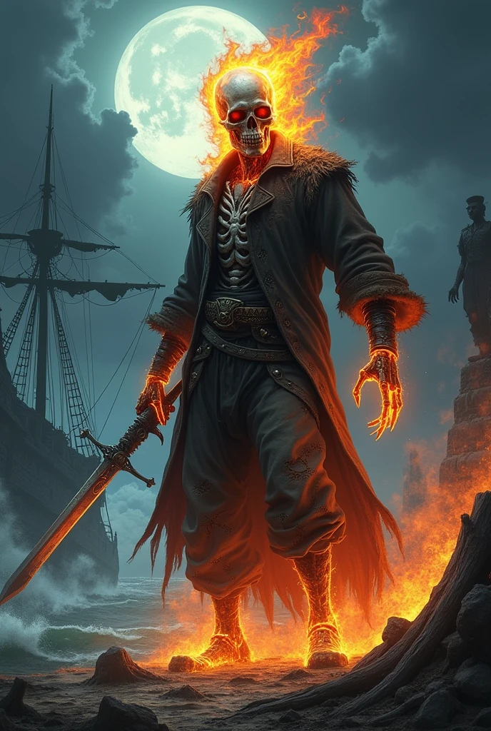 Ghost Rider Pirate DnD