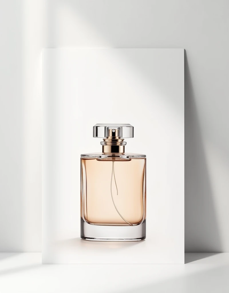 A0 size poster MOCKUPS WHITE COLOR,  IN A PERFUMERY