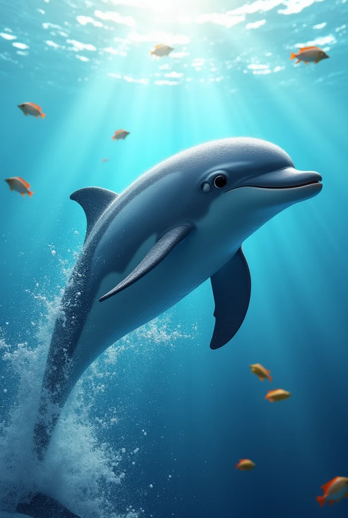 A dolphin in search of new adventures
