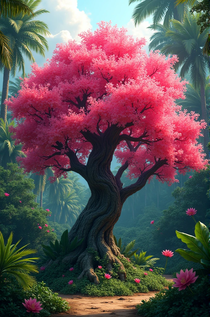 A very colorful and pink ipê tree