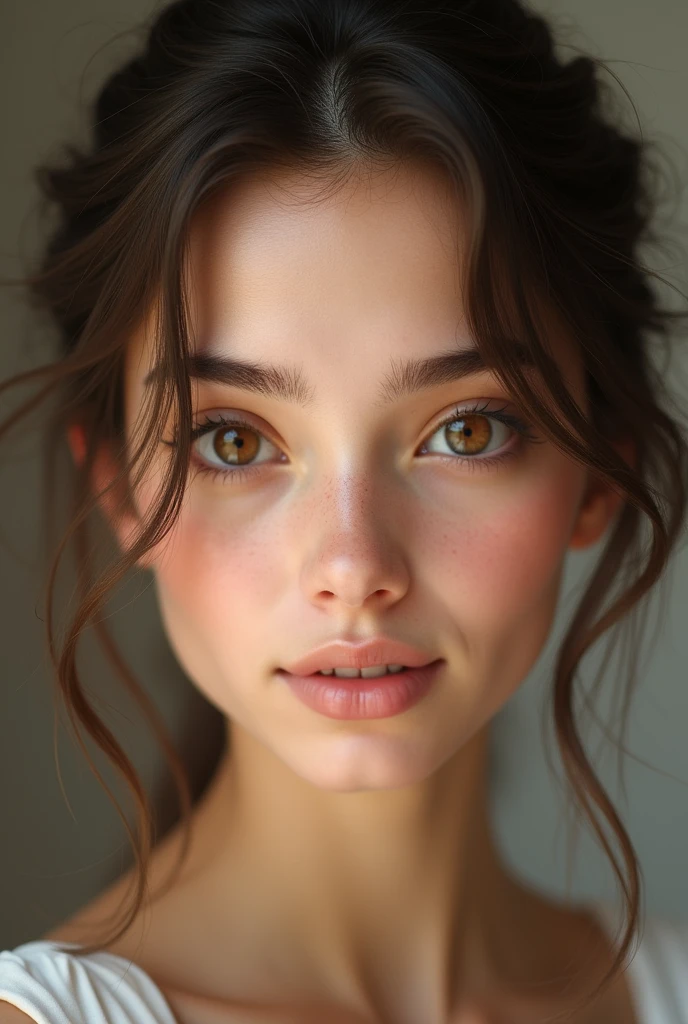 Claire au yeux marrons