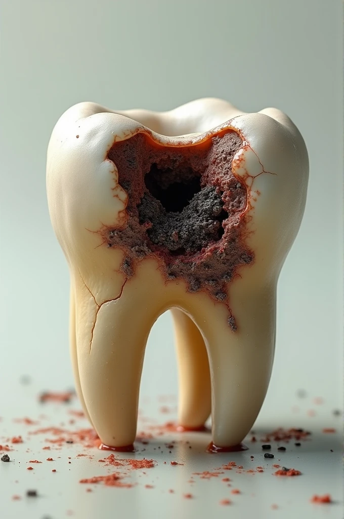 Tooth with decay 