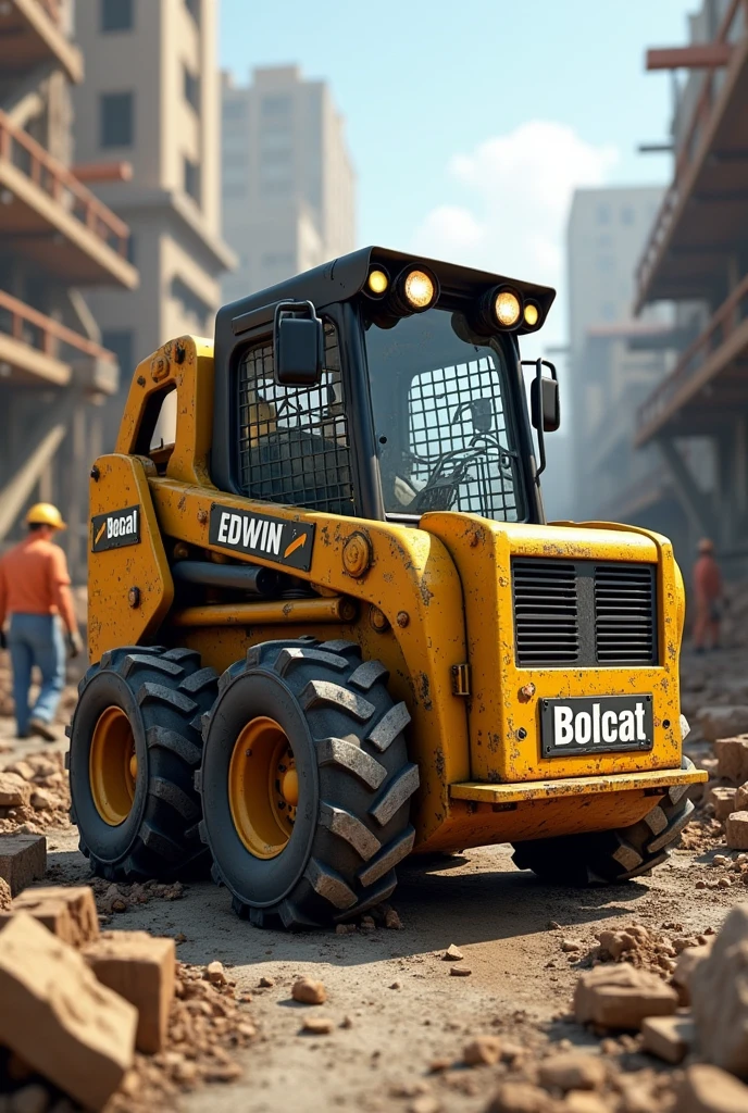 Bobcat ???? steer loader named Edwin