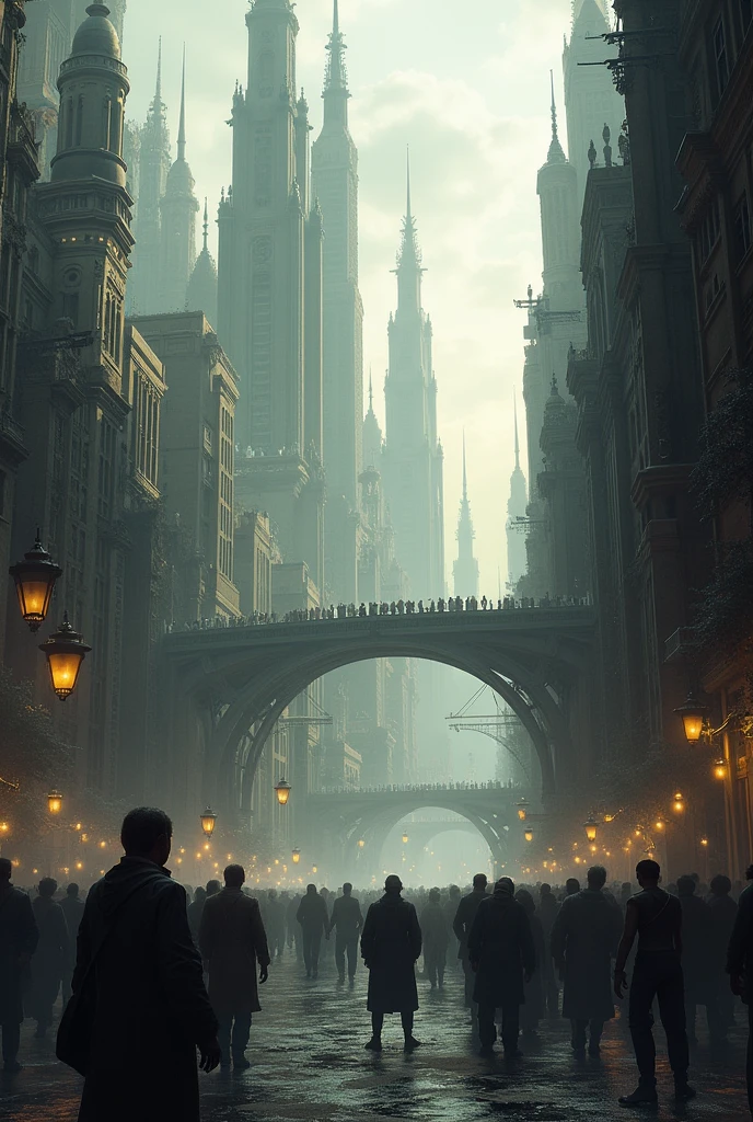 City of bridges And fountains Of misery And poor people begging for rich people