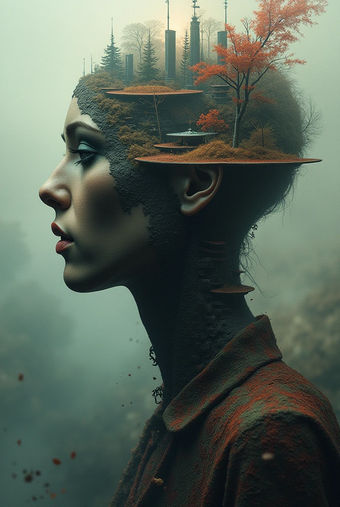 Give me different images about the ego theory and Anna Freud's defense mechanisms