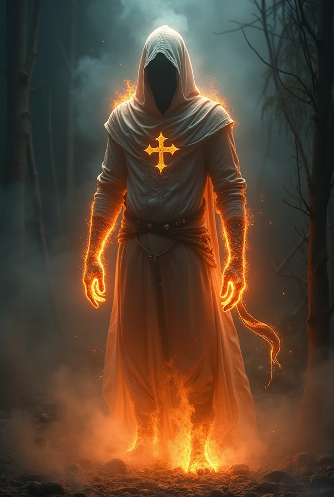 A mythical Ghost scorched with the mythical templar