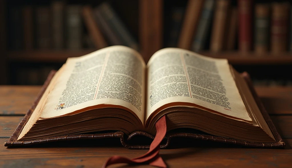 Generates an open book where both pages are visible
