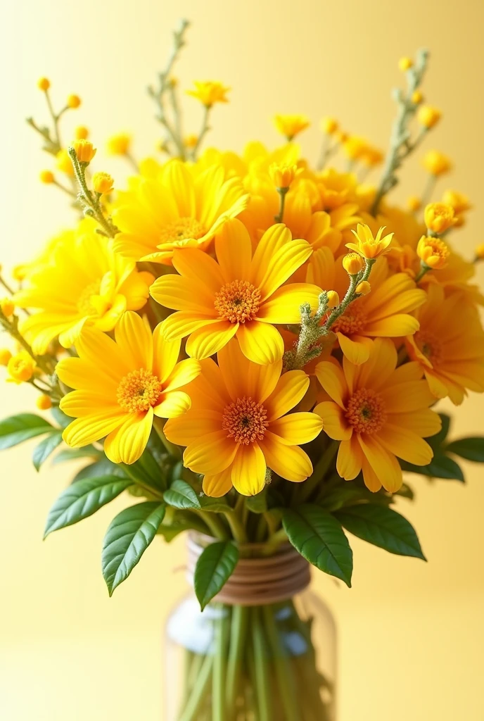 Bouquet of yellow flowers