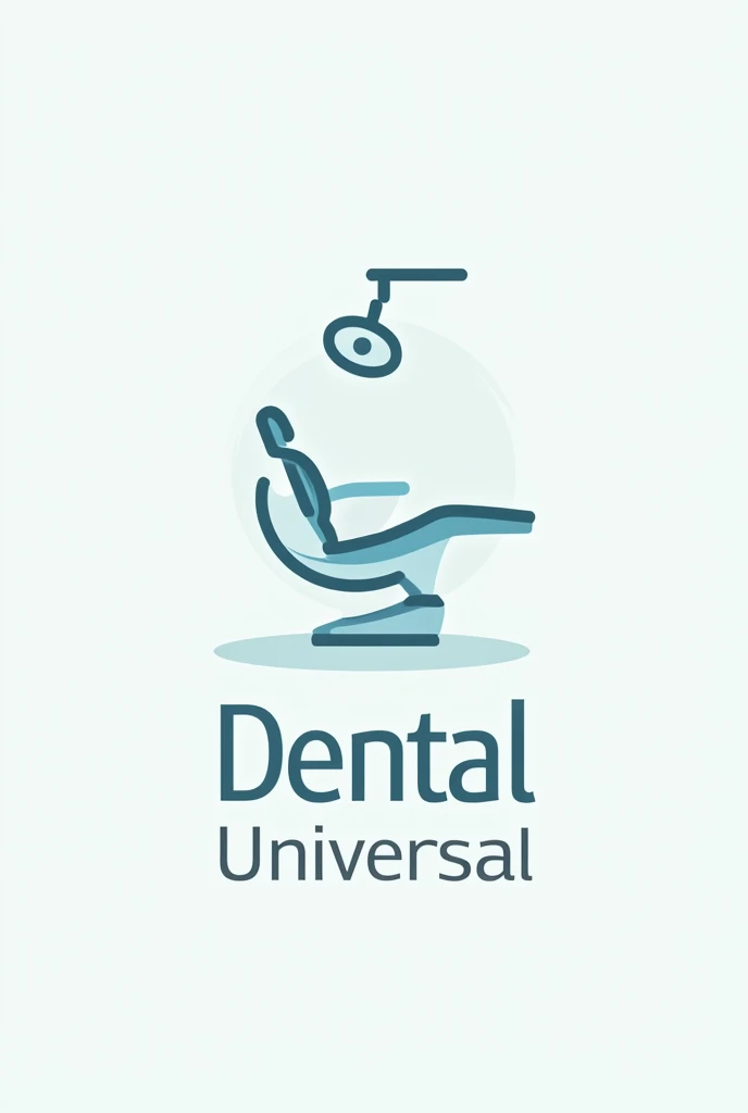 Dental unit chair logo for my business, that says dental universal